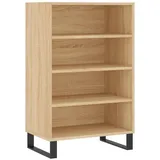 vidaXL Highboard Sonoma-Eiche 57x35x90 cm Holzwerkstoff