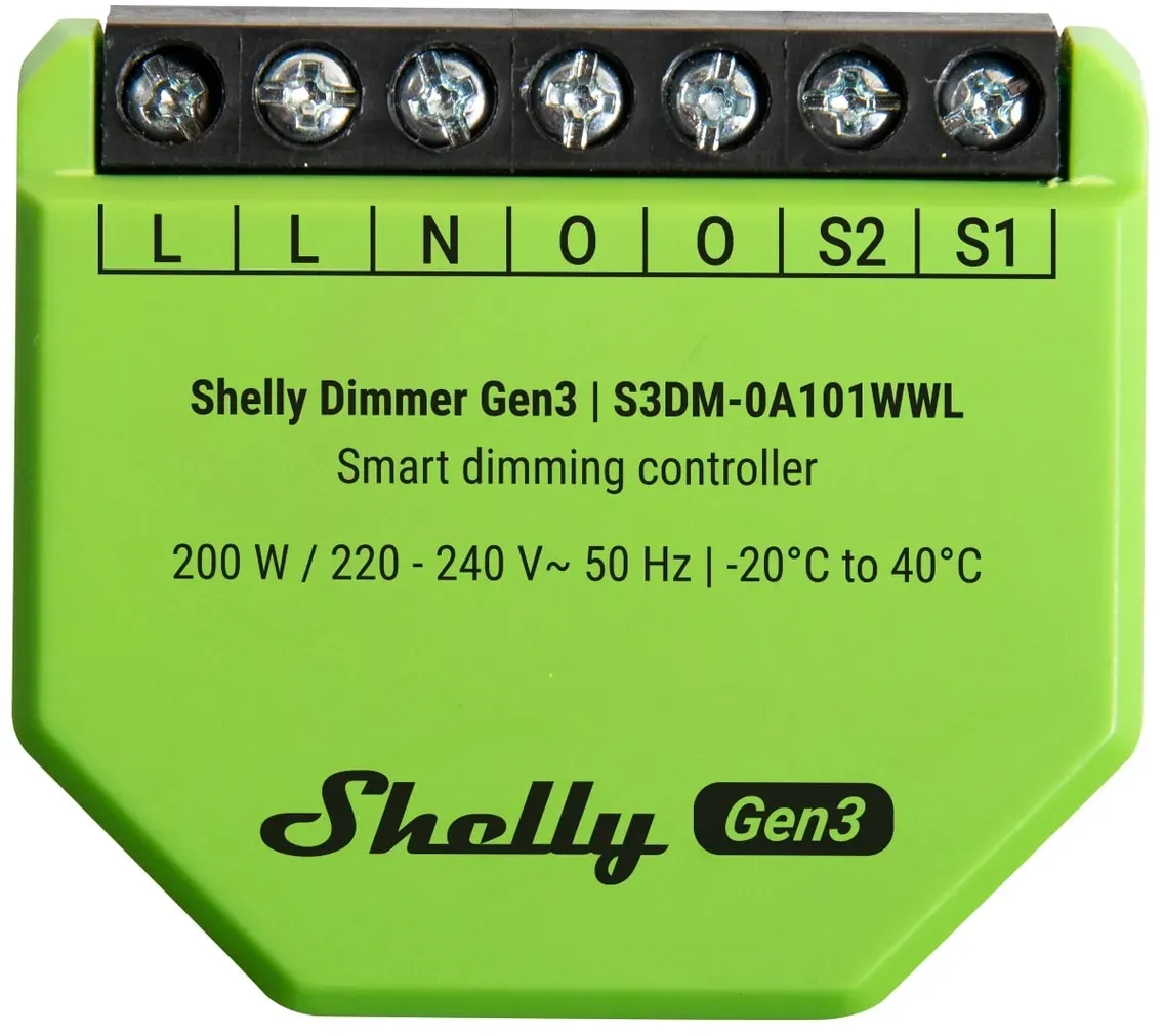 SHELLY Unterputz-Dimmer Gen3