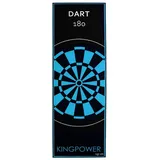 TSGPS Dartmatte Kingpower blau 80 cm x 237 cm x 0,5 cm