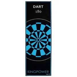 TSGPS Dartmatte Kingpower blau 80 cm x 237 cm x 0,5 cm