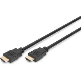 Digitus HDMI Anschlusskabel HDMI-A Stecker HDMI-A Stecker 10 m Schwarz