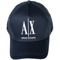 Baseball Cap ARMANI EXCHANGE "Cap", Damen, blau (marine), Obermaterial: 100% Baumwolle CO., Caps