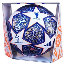 adidas UCL Pro Istanbul Ball White / Royal Blue / Solar Orange / Silver Metallic 5