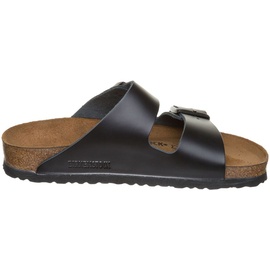 Birkenstock Arizona Naturleder schmal schwarz 41