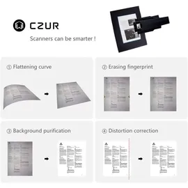 CZUR ET16 Plus Smart Book Dokumenten-Scanner