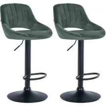 CLP Barhocker Milet 85 x 47 x 48 cm Grün