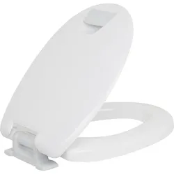 WC-Sitz Haromed, barrierefrei (Ausführung: WC-Sitz Hamberger Haromed 5cm Sitzhöhe Haltergriffe grau)