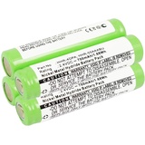 subtel 2X Ersatzakku für Panasonic KX-TG6511, KX-TGA641, KX-TG6411, KX-TG6412 Telefon Ersatz Akku HHR-55AAAB, 700mAh wiederaufladbare Batterie Telefonakku