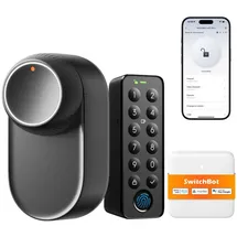 SwitchBot Smart Lock Ultra + Hub Mini Matter + Keypad Touch + gratis Toggle
