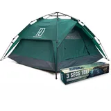 Reactive Outdoor Zelt - 3 Sekunden Zelt - 3 Sekunden Instant Pop Up Zelt - Einfache und schnelle Einrichtung Campingzelt - 1 Person Setup Wasserdicht Doppellagig Outdoor Camping Zelt (Klein (1-2