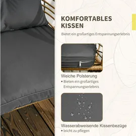 Okwish Bistroset 3-tlg. Sand/Grau