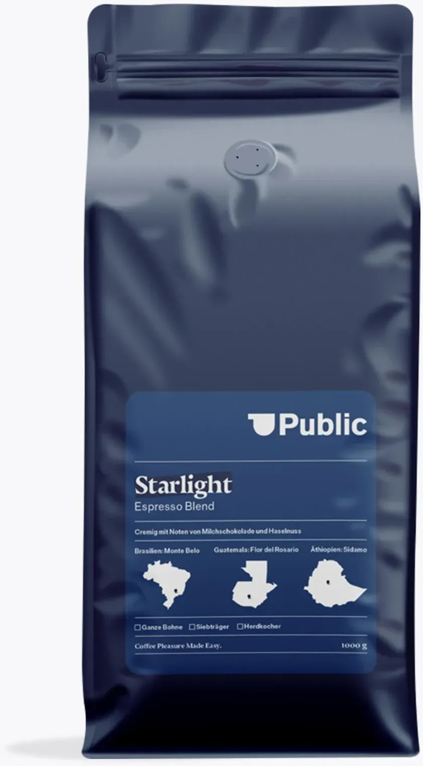Public Coffee Roasters Starlight Espresso 1kg
