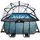 EXIT TOYS Stone Pool 400 x 200 x 100 cm inkl Sandfilter und Abdeckung