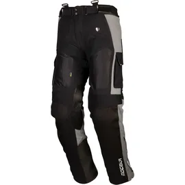 Modeka AFT Air, Textilhose wasserdicht - Grau/Schwarz - XXL