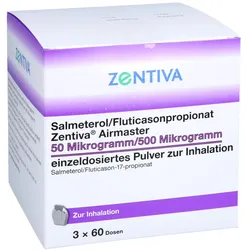 SALMETEROL/Fluticasonpropionat Zen.Air.50/500 μg 180 Sp