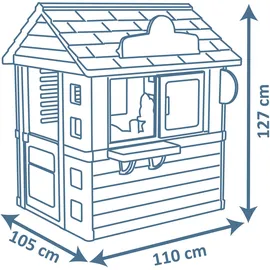 Smoby Spielhaus Sweety Corner Blau