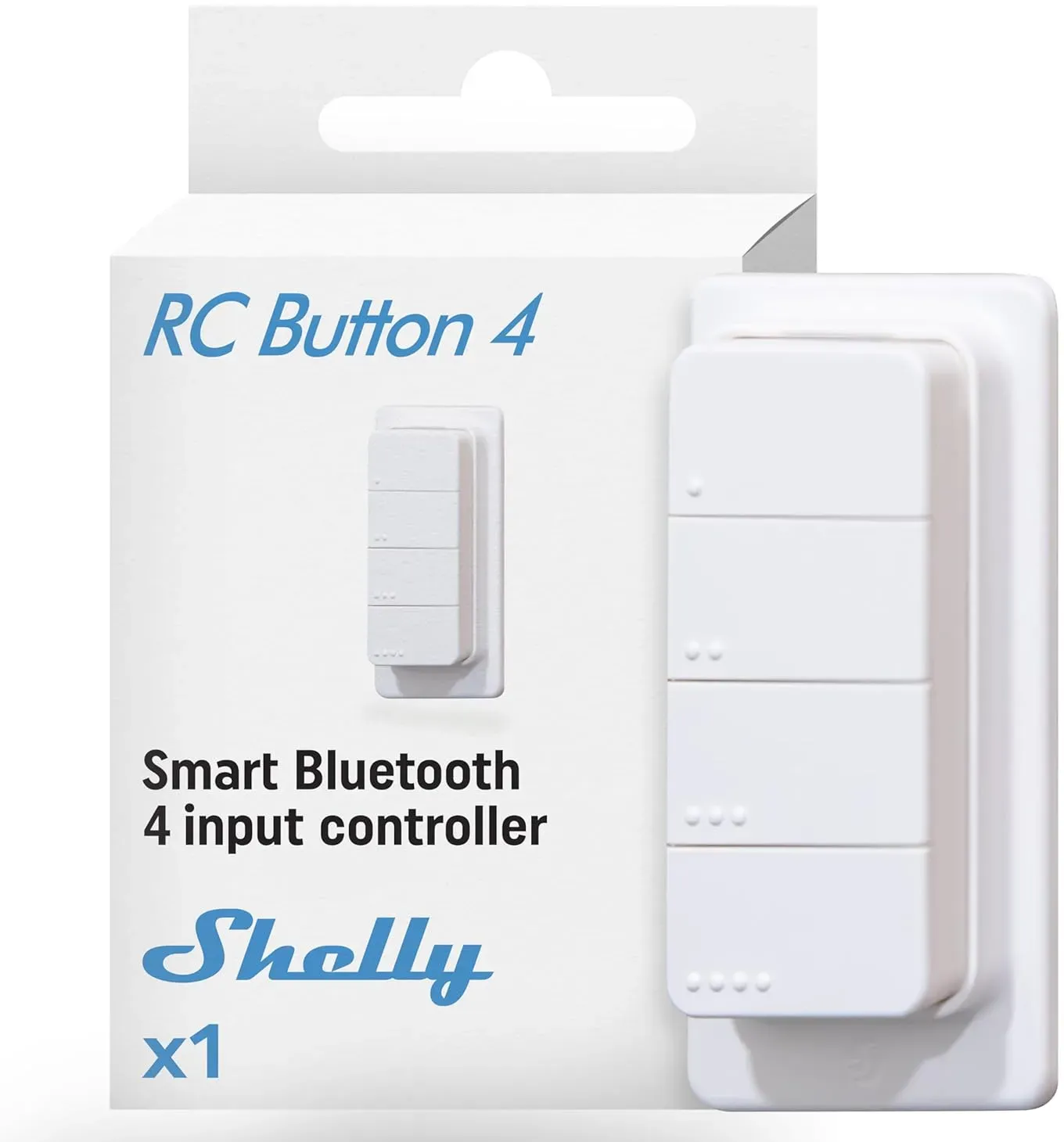 Preisvergleich Produktbild Shelly Plug&Play Blu RC Button 4