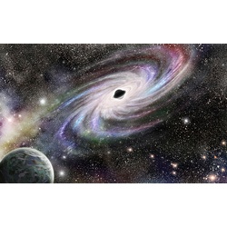 PAPERMOON Fototapete „Universum“ Tapeten Gr. B/L: 3,00 m x 2,23 m, Bahnen: 6 St., bunt Fototapeten