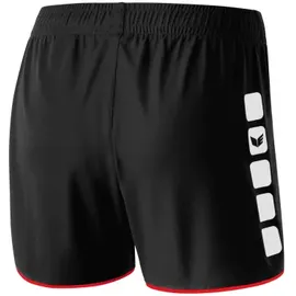 Erima 5-Cubes Shorts Damen Classic 5-C SCHWARZ|ROT|ROT 36