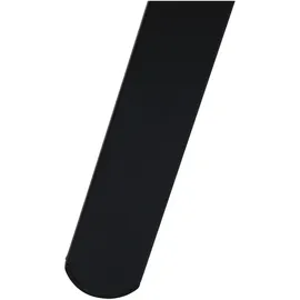 Lesli Living Ambia Garden Loungetisch, Schwarz, Metall, organisch, eckig, 55x46x28 cm, Loungemöbel, Loungetische