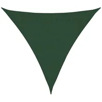 VidaXL Sonnensegel 160 g/m2 Dunkelgrün 3x3x3 m HDPE