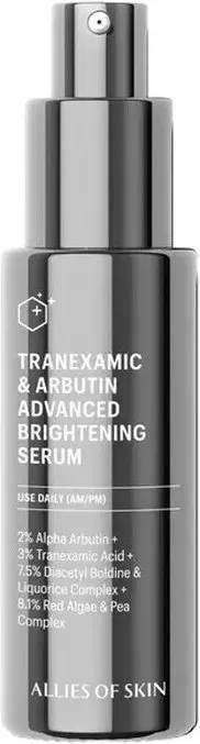 ALLIES OF SKIN Tranexamsäure & Arbutin Fortschrittliches Aufhellungsserum 30 ml