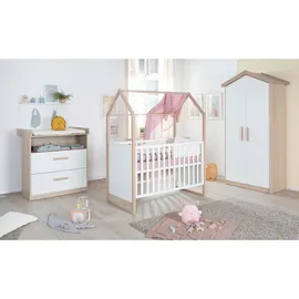 roba Babyzimmer Set Cabane 3-teilig
