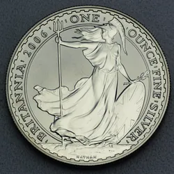 Silbermünze 1oz Britannia 2006 (Großbritannien)