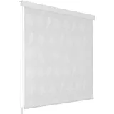 vidaXL Duschrollo 80 x 240 cm grau