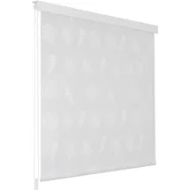 vidaXL Duschrollo 80 x 240 cm grau