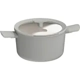 BERGHOFF Antihaft Suppen-/ Gemüsetopf mit Deckel Balance Moonmist 24x14cm