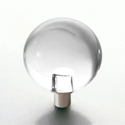 Möbelknopf Glaskugel 25mm, Kristall klar