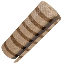 nyvi Balkonverkleidung 90 x 300 cm Beige/Braun Polyrattan