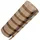 nyvi Balkonverkleidung 90 x 300 cm Beige/Braun Polyrattan