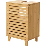 [en.casa] Waschbeckenunterschrank Iveland 60x40x30cm Bambus