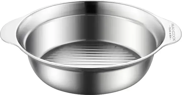 Maxcook 304 Edelstahl vielseitige Kochschüssel - 27 cm
