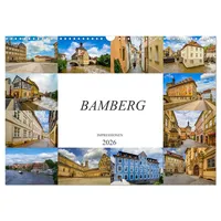 Calvendo Bamberg Impressionen (Wandkalender 2026 DIN A3 quer), CALVENDO
