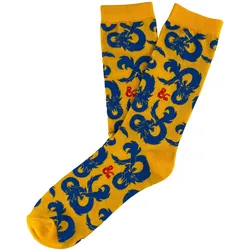 D&D Socken mit Fantasy-Ampersand Logo - 36-40