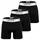 Lacoste Boxershorts Cotton Stretch Schwarz XL 3er Pack
