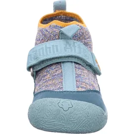 Affenzahn Lauflerner Knit Toddly Hase für Kinder, türkis, 22 EU