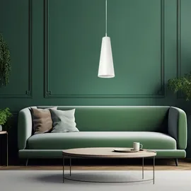 Spot-Light Hänge Lampe Wohn Ess Zimmer Tisch Beleuchtung Textil Decken Pendel Leuchte weiß Spotlight 1117102