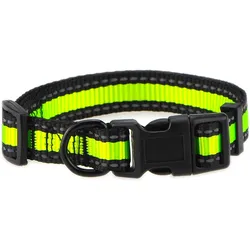 Mile High Life Nacht reflektierende 2 Streifen 3 Colorways Nylon Hundehalsband (...