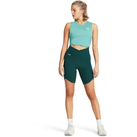 Under Armour Damen Radhose Motion Crossover Bike Short 1383633-449 XS - Hydro Teal - XS