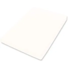 BASSETTI Spannbettlaken Baumwolle-Jersey-Elasthan 180 x 200 - 200 x 220 cm Wollweiß