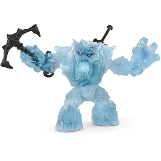 schleich ELDRADOR CREATURES 70146 Mythisches Eismonster - Eis Monster mit Magischem Schwert und Spitzhacke, Bewegliche Fantasy Actionfigur, Robuste Figuren ab 7 Jahren