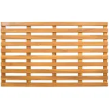 vidaXL Badematte Uni Braun 100 x 53 cm