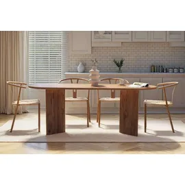 HANAH Home Sabella 200 x 90 x 75 cm braun