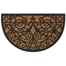 vidaXL Halbrund 45 x 75 cm Braun