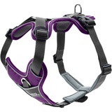 Hunter Hundegeschirr, Violett/Grau, 79-107 cm