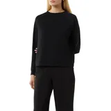 Comma, Sweatshirt Schwarz 44